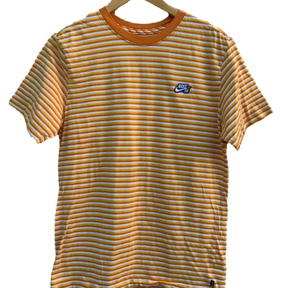Nike SB Crew Neck Short Sleeves Stripe T-shirt